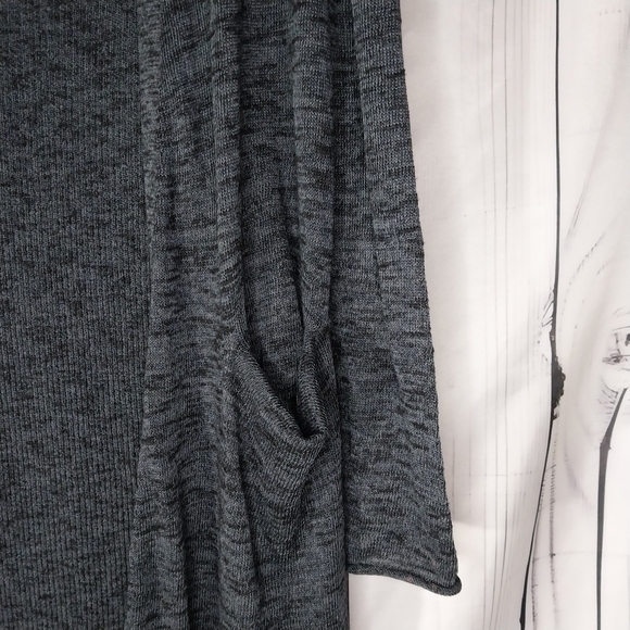 Zara Knit Open Front Black Cardigan - Picture 3 of 15